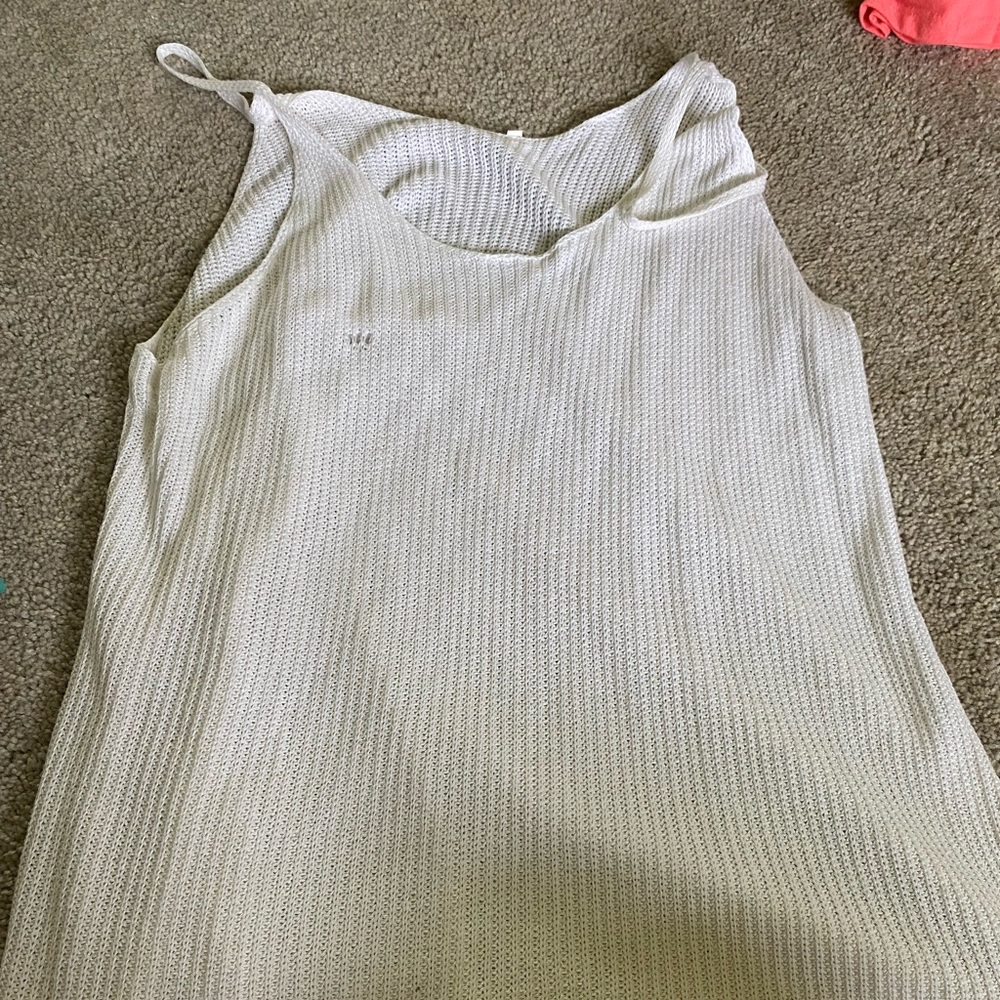 Crocheted tank